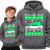 BLUZA Z KAPTUREM  ŚWIĄTECZNA MOTO CHRISTMAS